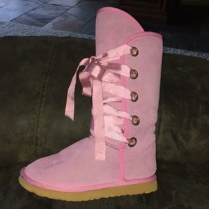 Pink ugg boots!